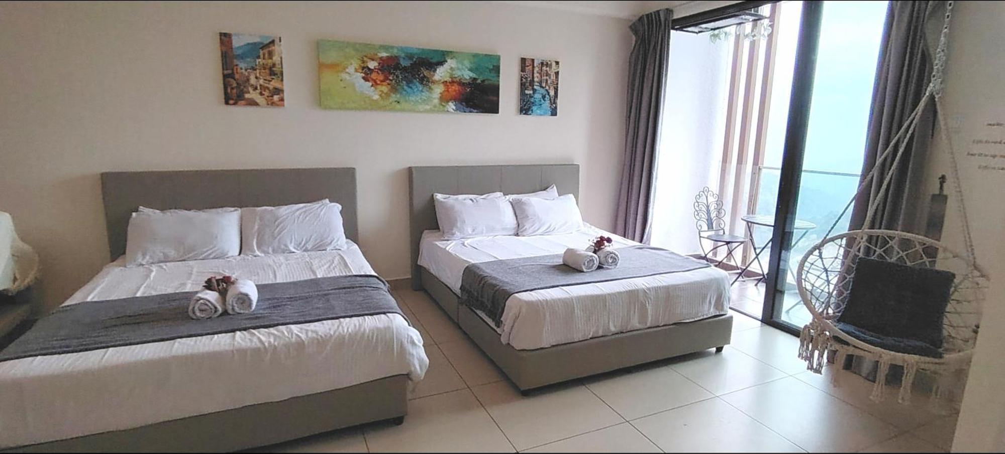 Lcp T1 Honeymoon Genting Highland Midhill Homestay بينتونغ المظهر الخارجي الصورة