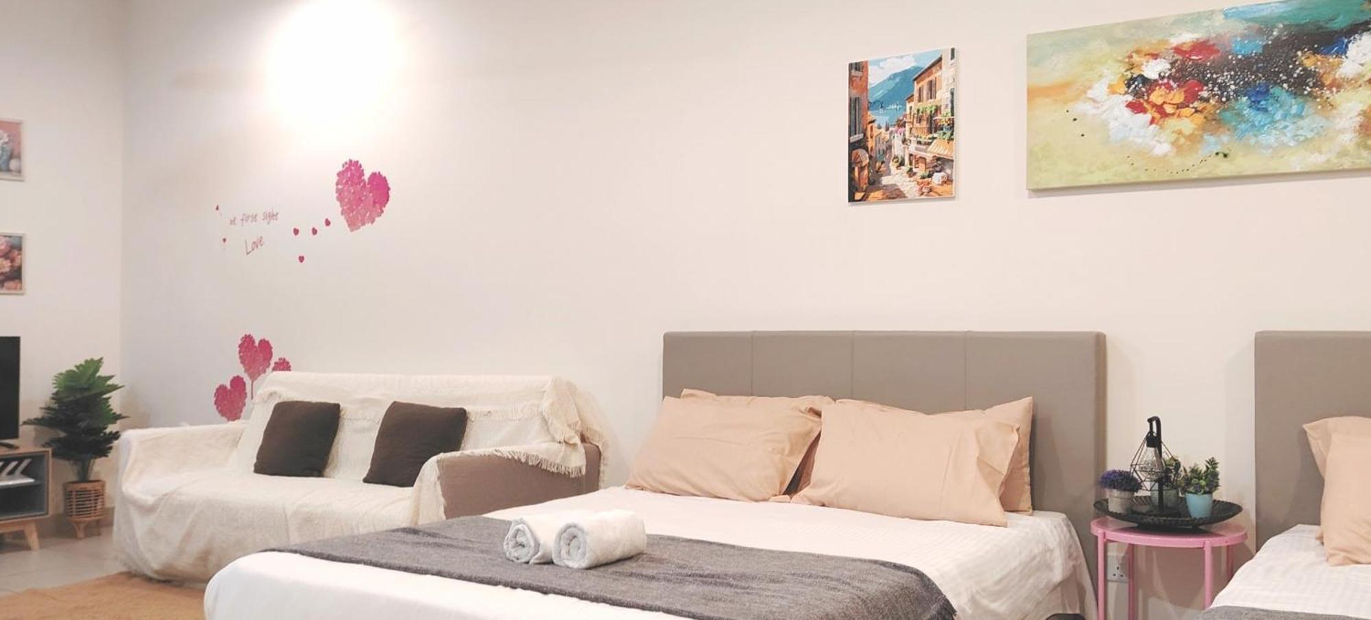 Lcp T1 Honeymoon Genting Highland Midhill Homestay بينتونغ المظهر الخارجي الصورة